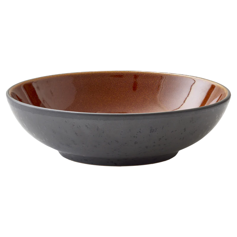 Pasta Bowl 20cm Black Amber Bitz - Inhomebuy