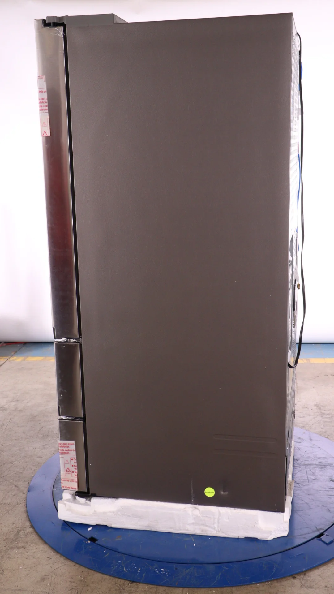 SAMSUNG 36 IN 30.8 CU. FT. STAINLESS STEEL 4 DOOR FRENCH DOOR REFRIGERATOR WITH SPACEMAX TECHNOLOGY - Inhomebuy