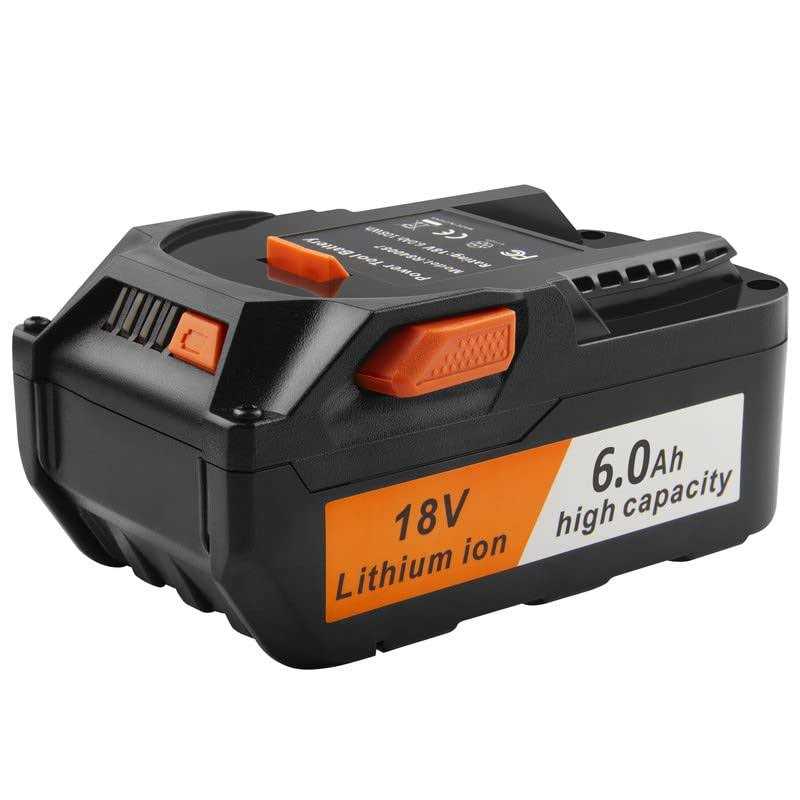 Fancy Buying 2Pack 18-Volt 6.0Ah Lithium Ion Replacement Battery Compatible with for RIDGID R840087 R840083 R840086 R840084 AC840086 AC840085 RIDGID - Inhomebuy
