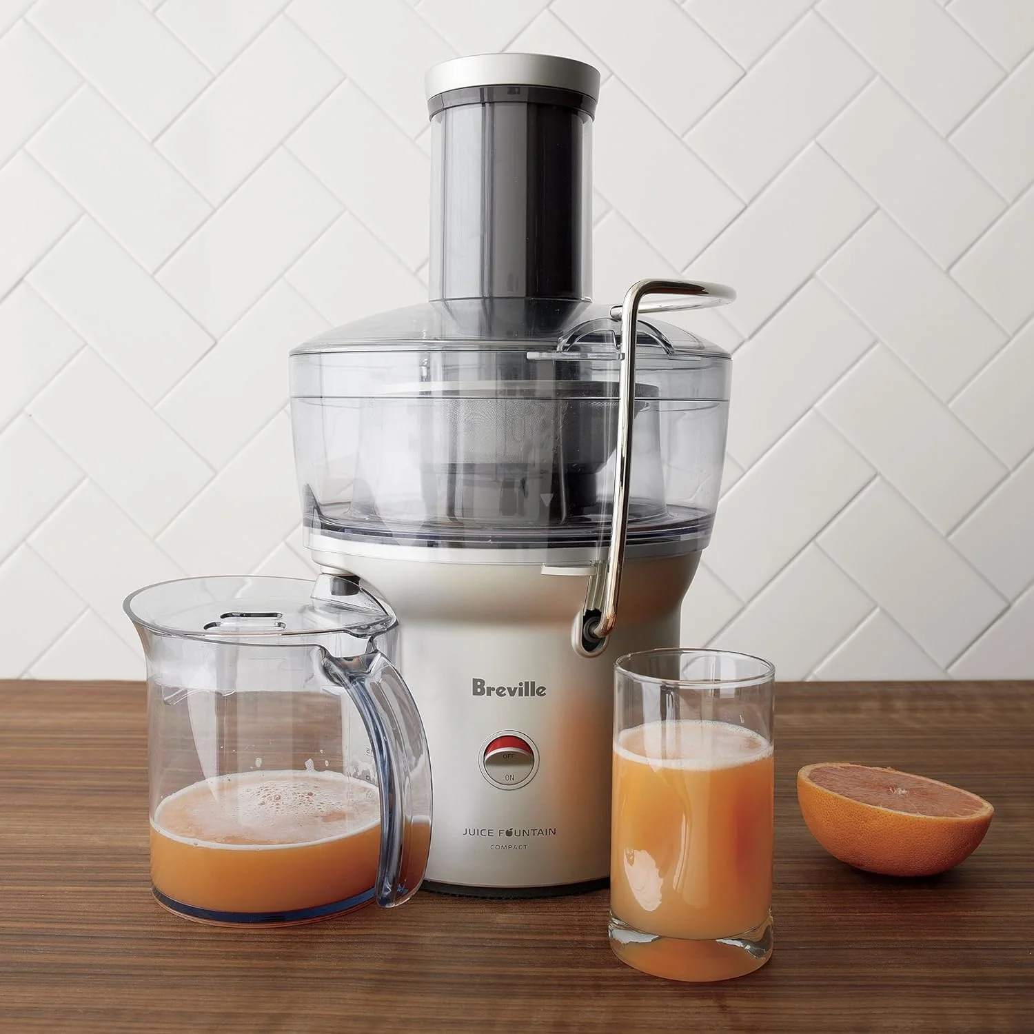 Breville Juice Extractor |BJE200SIL| 700W, 1-speed 
