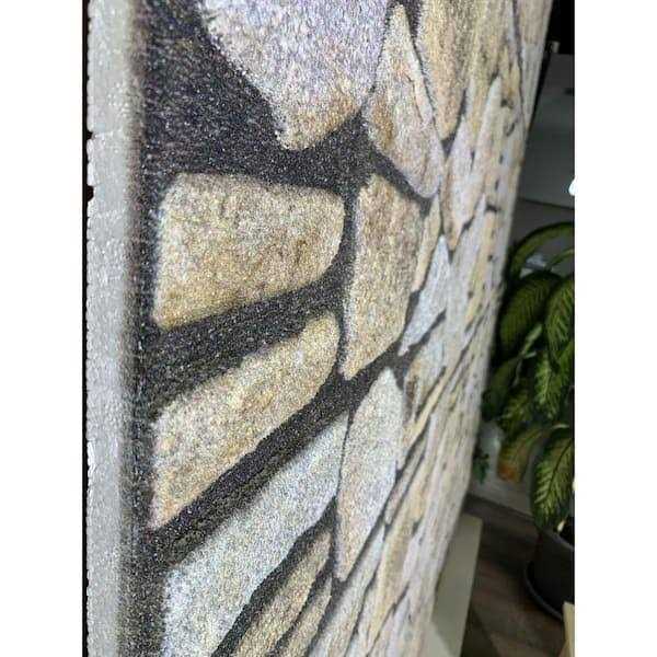 Dundee Deco Falkirk Perth Old Tin Roof 2 ft. x 2 ft. Decorative Rusty Lay In Ceiling Tile - Inhomebuy