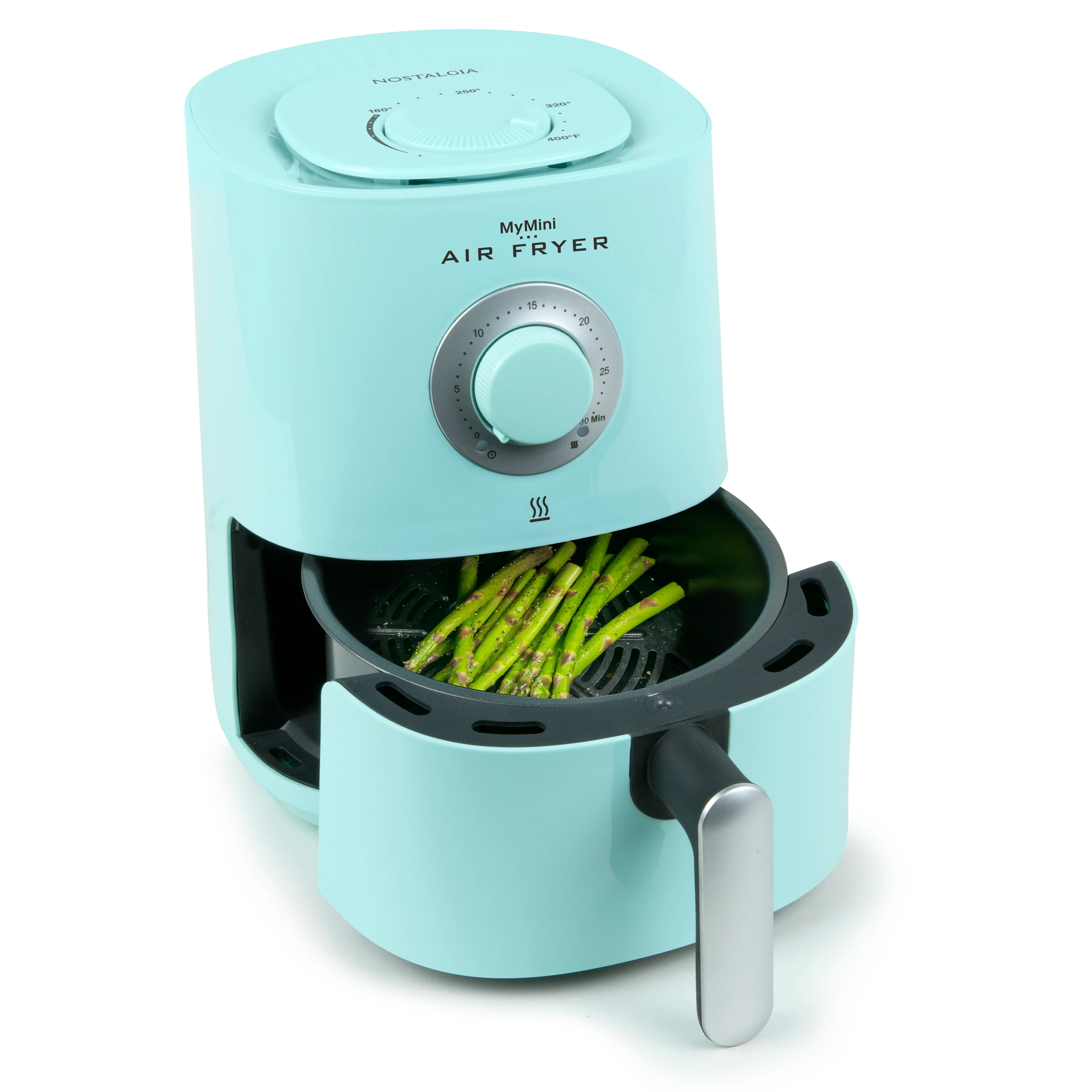 MyMini Personal 1-Quart Air Fryer, Aqua - Inhomebuy