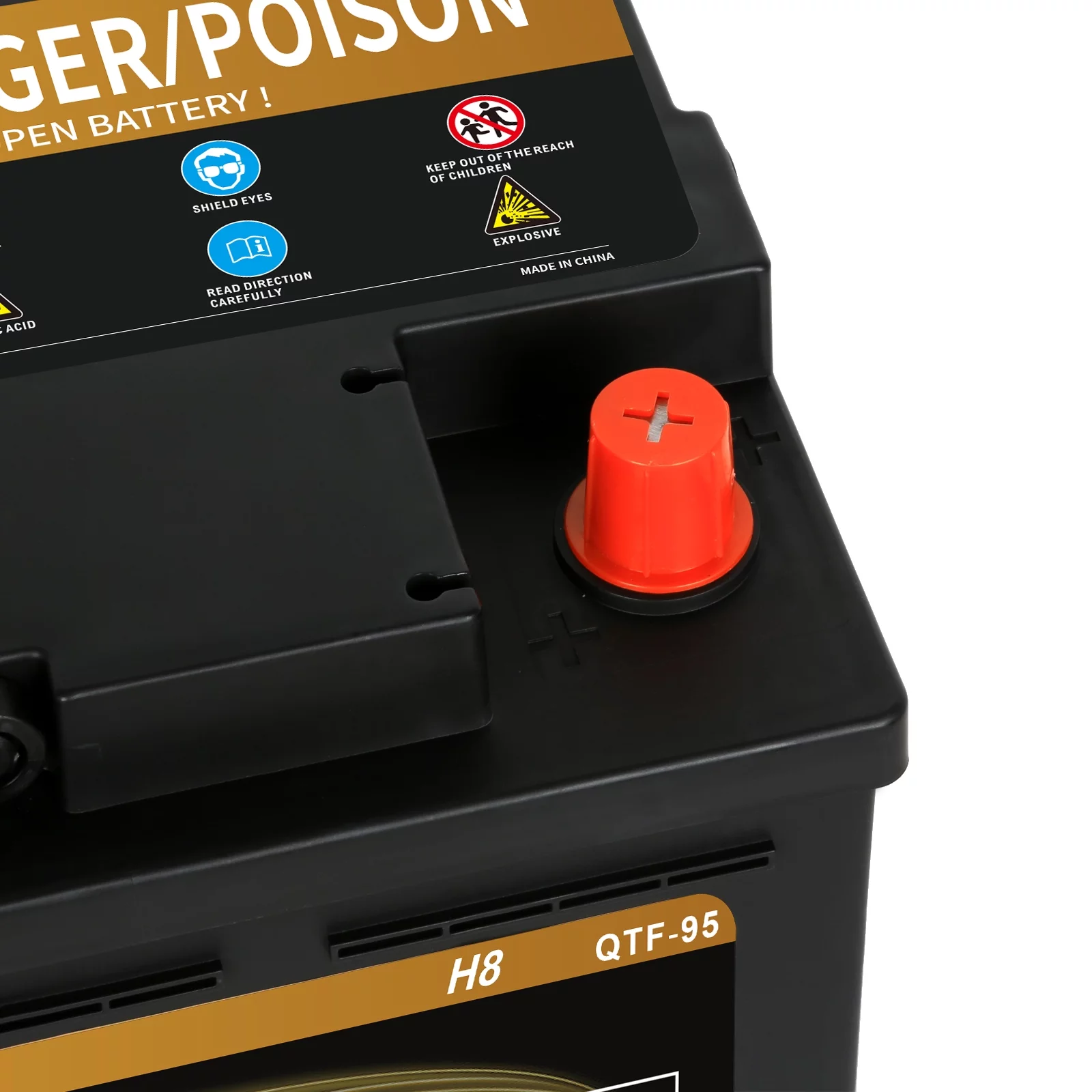 Weize Platinum AGM Battery BCI Group 48-12v 70ah H6 Size 48 Automotive Battery, 120RC, 760CCA, 36 Months Warranty - Inhomebuy