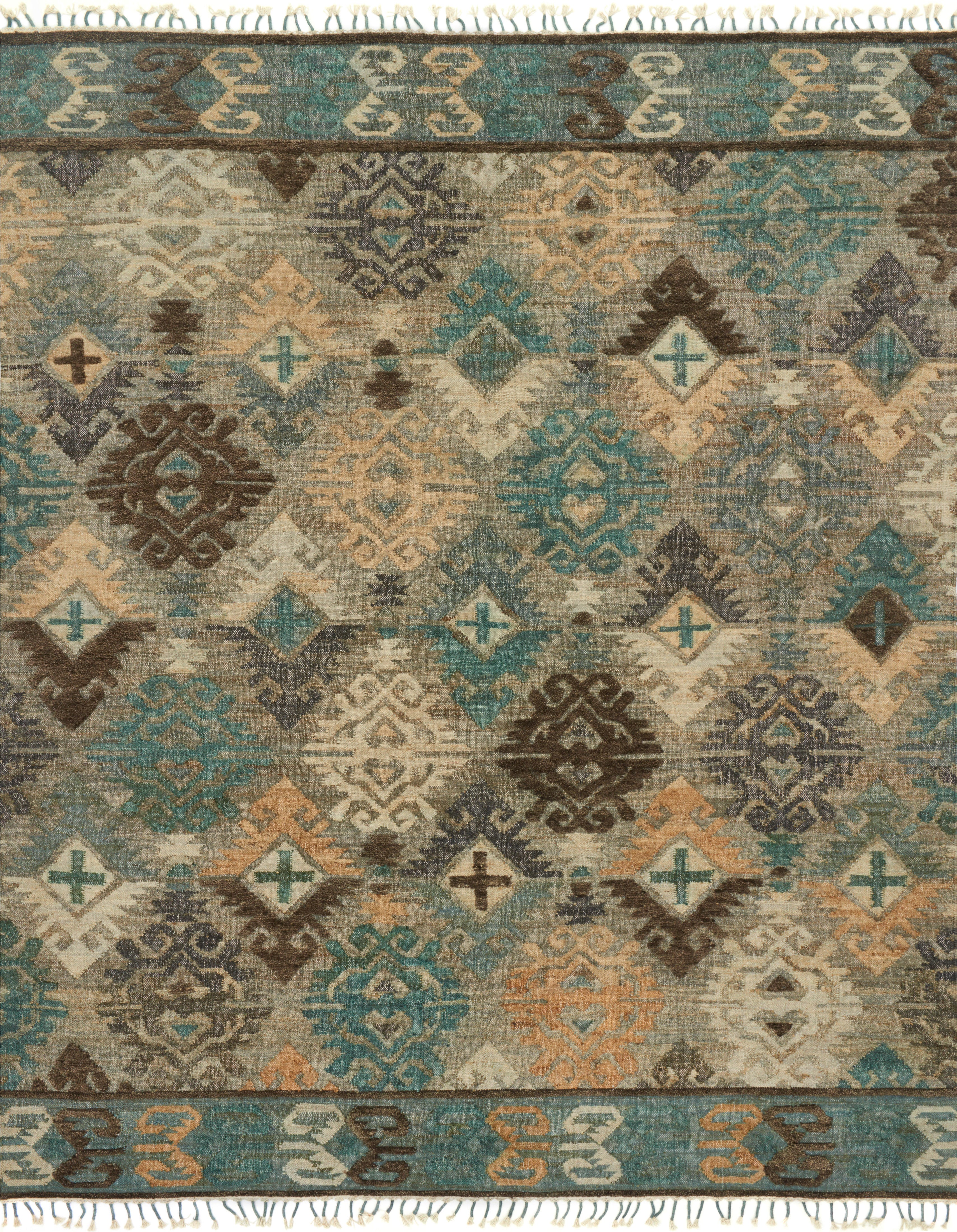 Loloi Rugs Owen Collection Rug in Fog, Graphite - 9'3