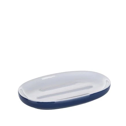 Soap Dish Isabella Indigo White - Inhomebuy