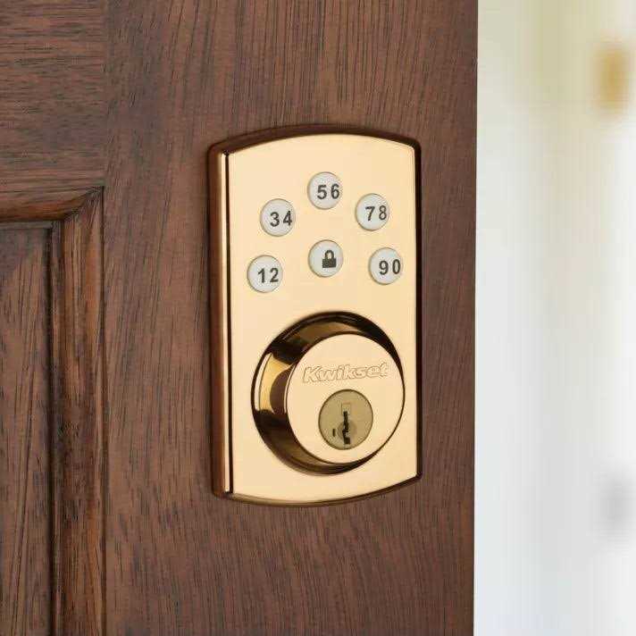 Kwikset Electronic Deadbolt - Inhomebuy