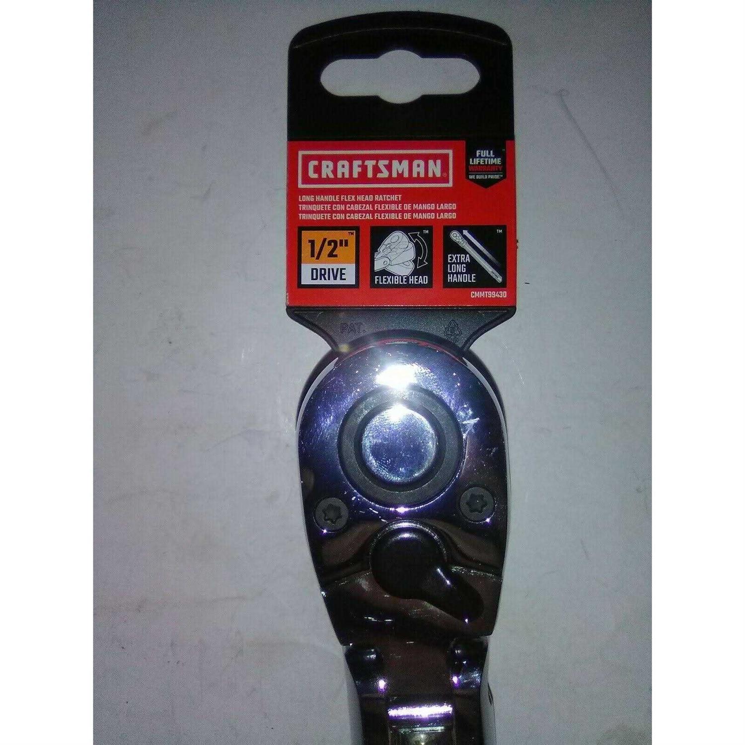 Craftsman CMMT99426 Flex Head 3/8 Drive Ratchet - Inhomebuy