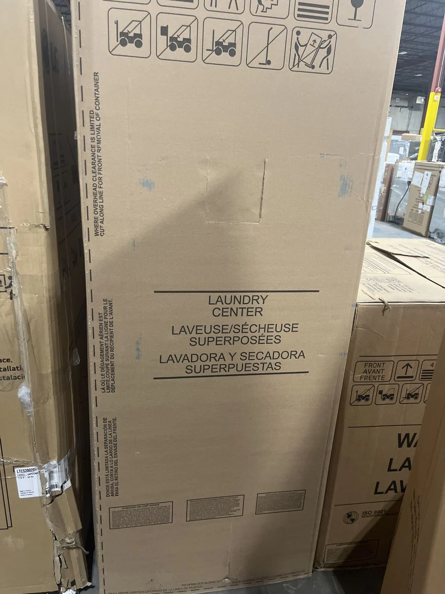 FRIGIDAIRE 27 IN. WHITE ELECTRIC 4.5 CU. FT. IEC WASHER AND 5.5 CU. FT. DRYER LAUNDRY CENTRE - FLCE7 - Inhomebuy