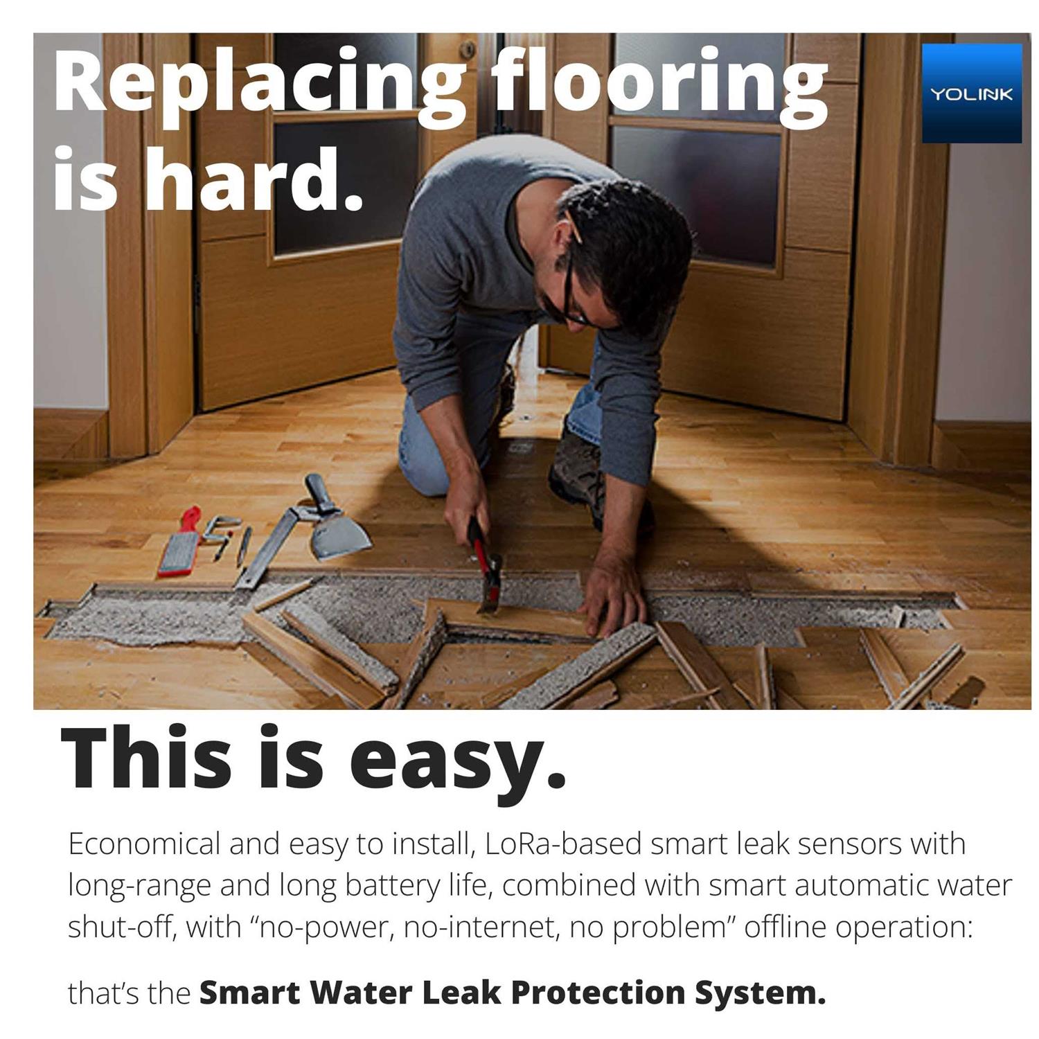 Yolink Wireless Smart Valve Control Kit - Inhomebuy