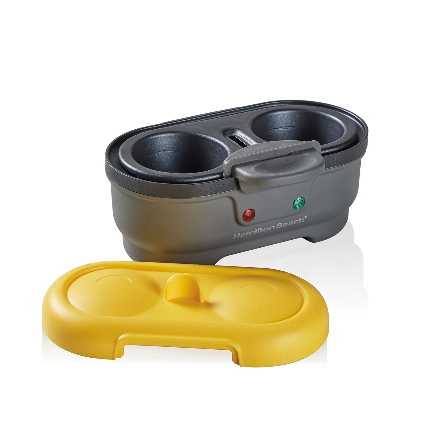 Hamilton Beach 25505C Egg Bite Maker: yellow & grey - Inhomebuy