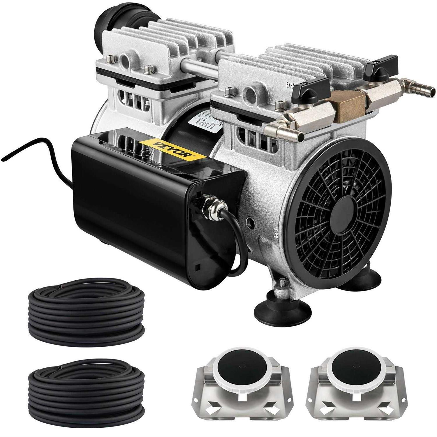 VEVOR Pond Aerator 550 W Power 5.2CFM Air Compressor Includes 3/4 HP - Inhomebuy