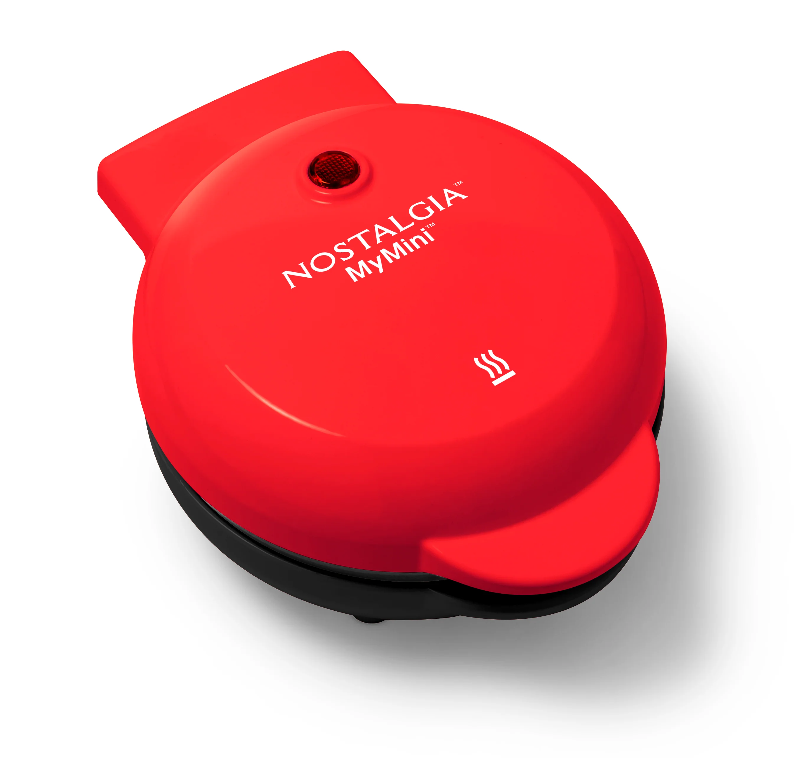 MyMini�?Personal Electric Waffle Maker, Red - Inhomebuy