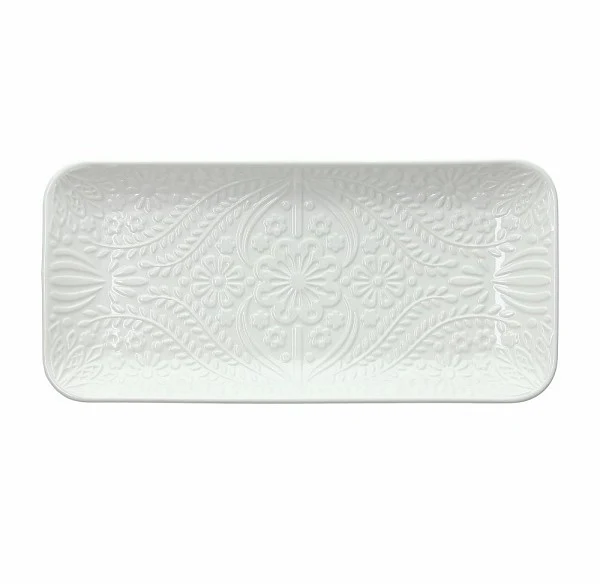 Ornament Copenagh Rectangular Tray 25x12cm - Inhomebuy