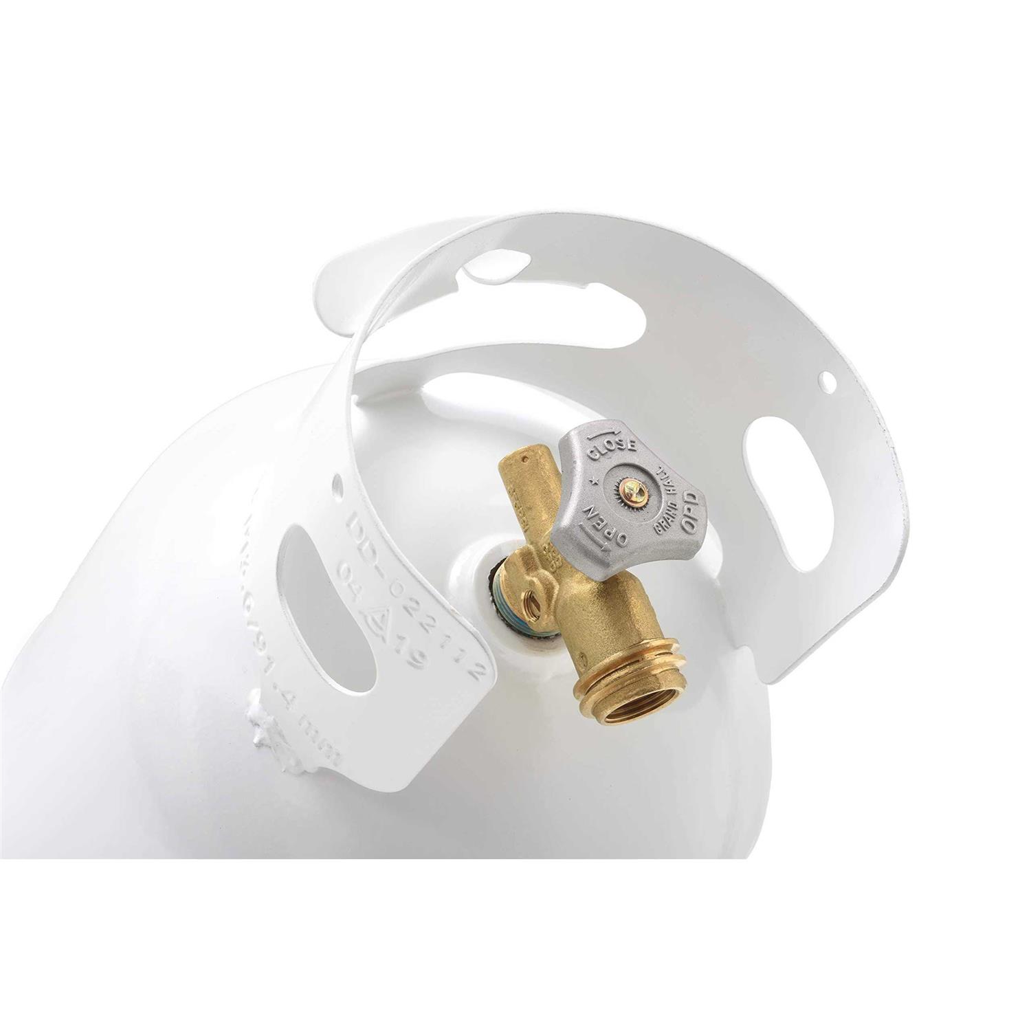 Flame King YSN100HOGb 100 lb Pound Horizontal & Vertical Propane Cylinder Pol Valve - Inhomebuy