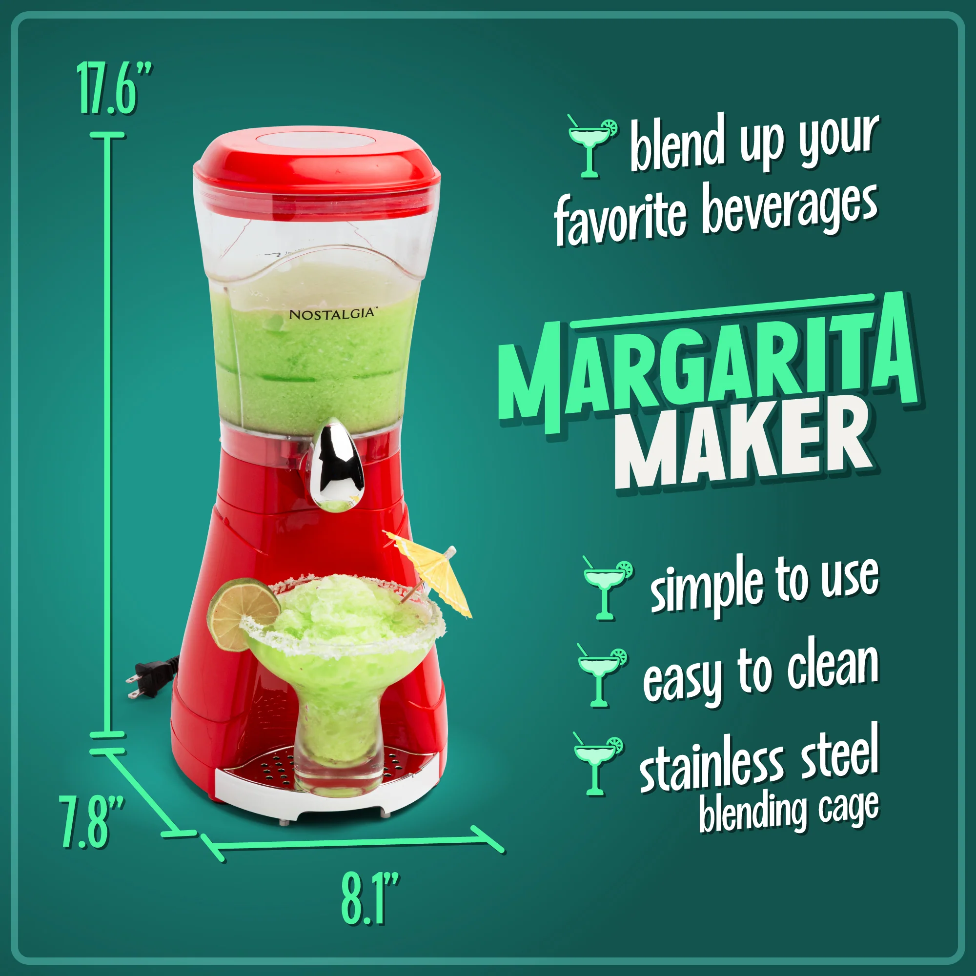 64-Ounce Margarita and Slush Maker - Inhomebuy
