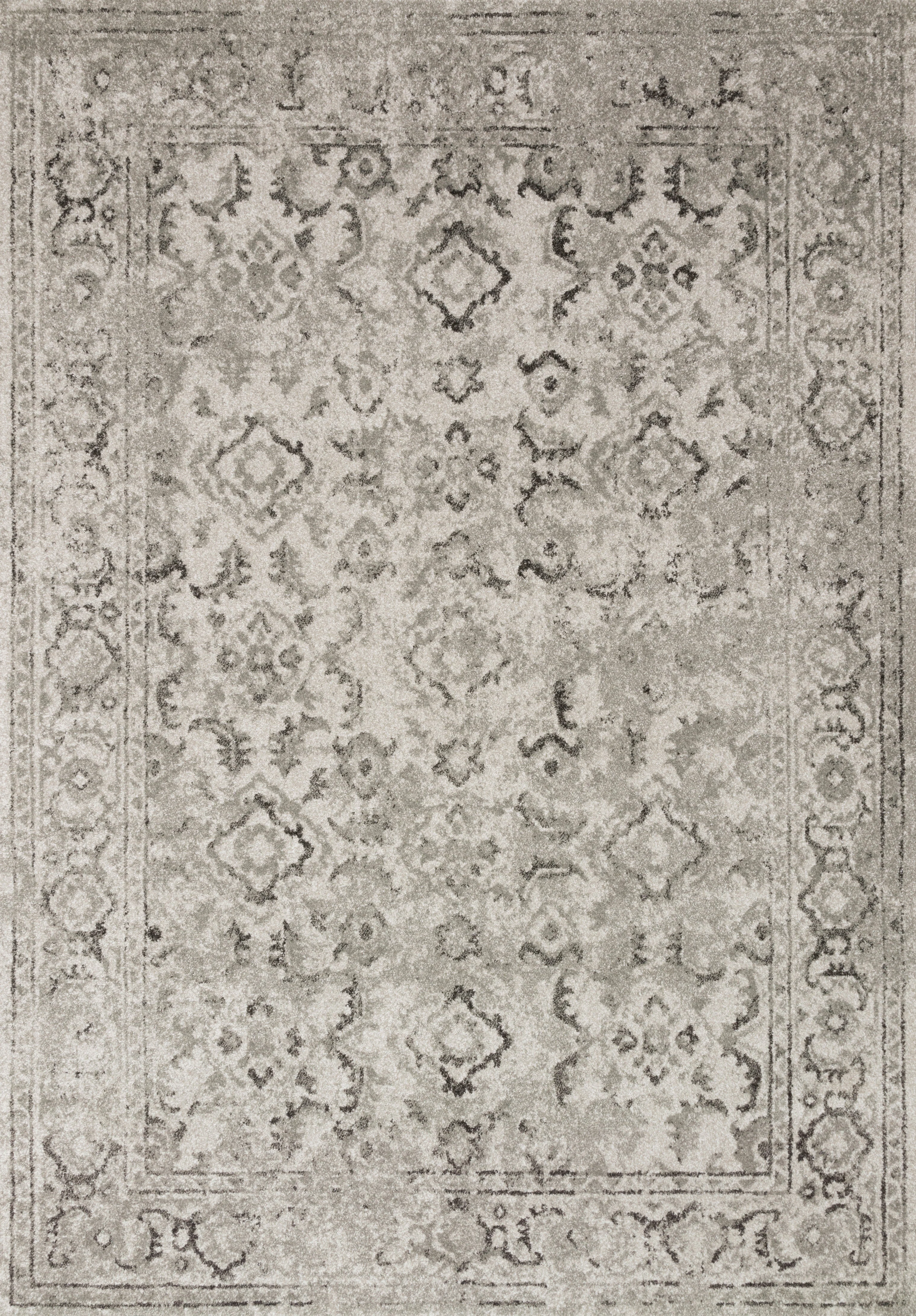 Loloi Rugs Joaquin Collection Rug in Silver, Grey - 9'6