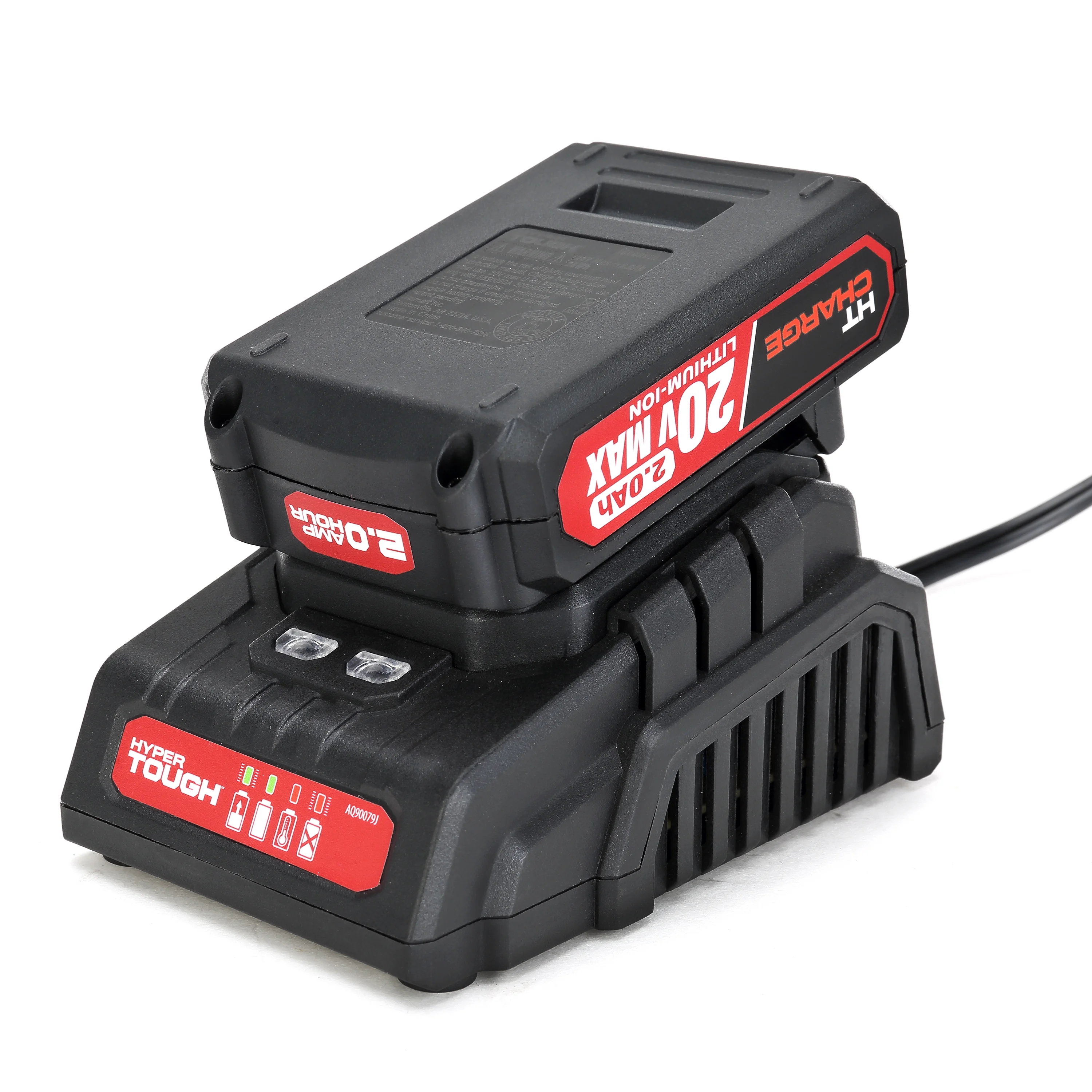 Hyper Tough 20V Max 2.0Ah Lithium-Ion Rechargeable Battery - Inhomebuy