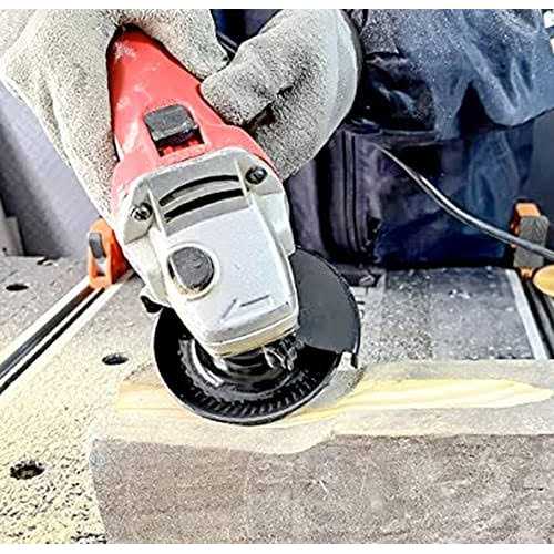 Wood Carving Disc Grinder Wheel Disc 4 Inch Wood Shaping Wheel Wood Grinding Shaping Disc for Angle Grinders with 5/8” Arbor - Inhomebuy