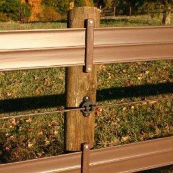 White Lightning 1320 ft. 12.5-Gauge Safety Coated High Tensile Electric Fence Wire - Inhomebuy