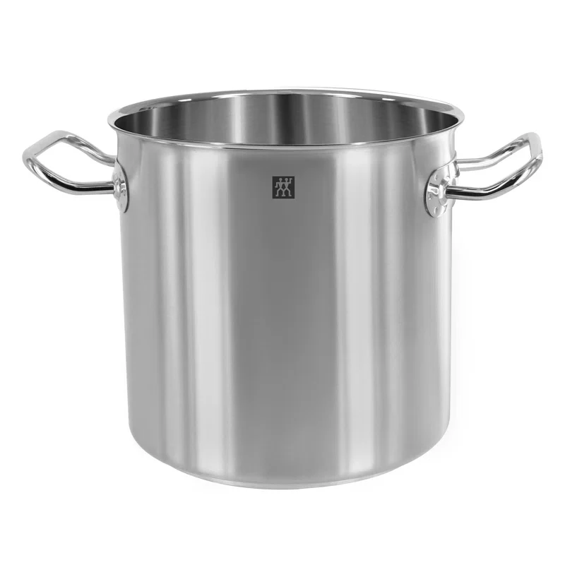 ZWILLING 27 Qt. Stainless Steel Stock Pot without Lid, Commercial Series - Inhomebuy