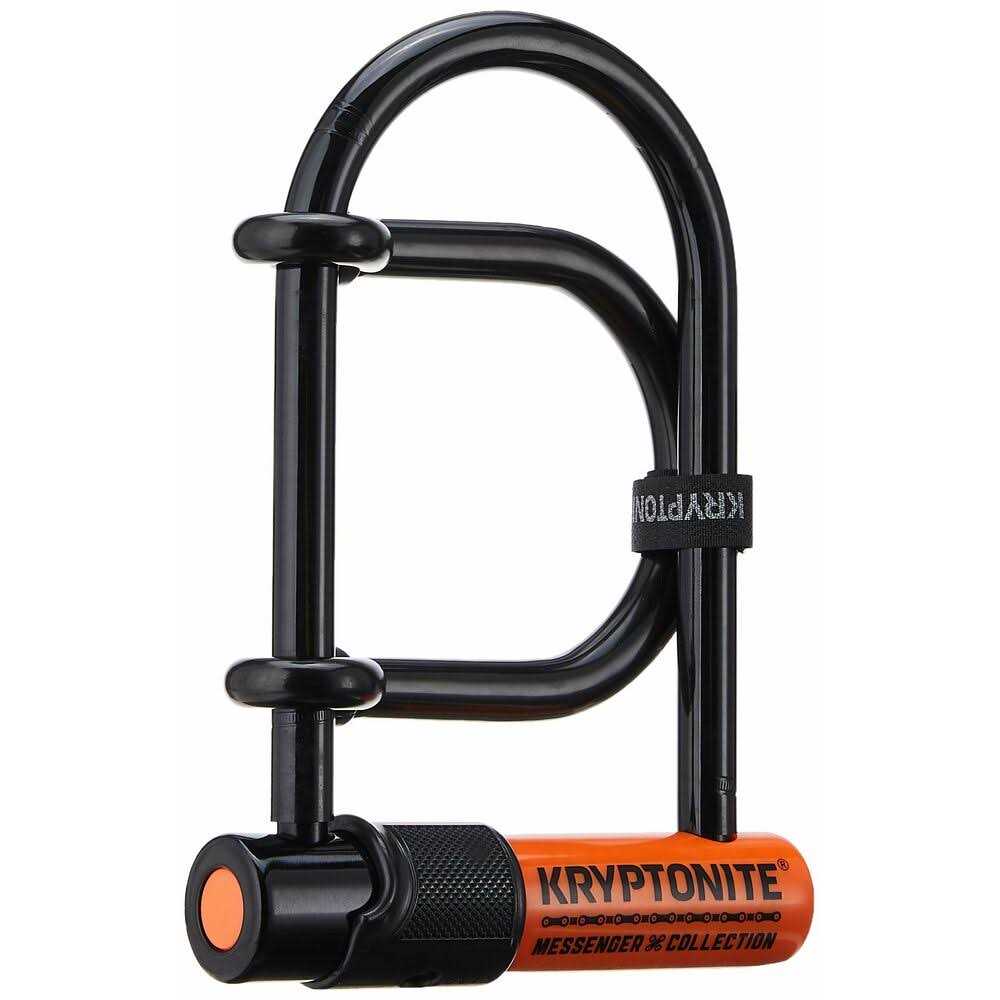 Kryptonite Level 5 14 mm U-Lock Bicycle Lock with Looped Bike Security Cable - Inhomebuy