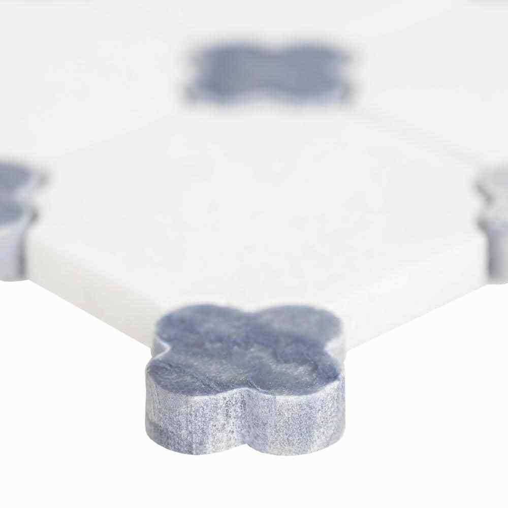 MSI Azila Encaustic 8 in. x 8 in. Matte Porcelain Floor and Wall Tile - Inhomebuy