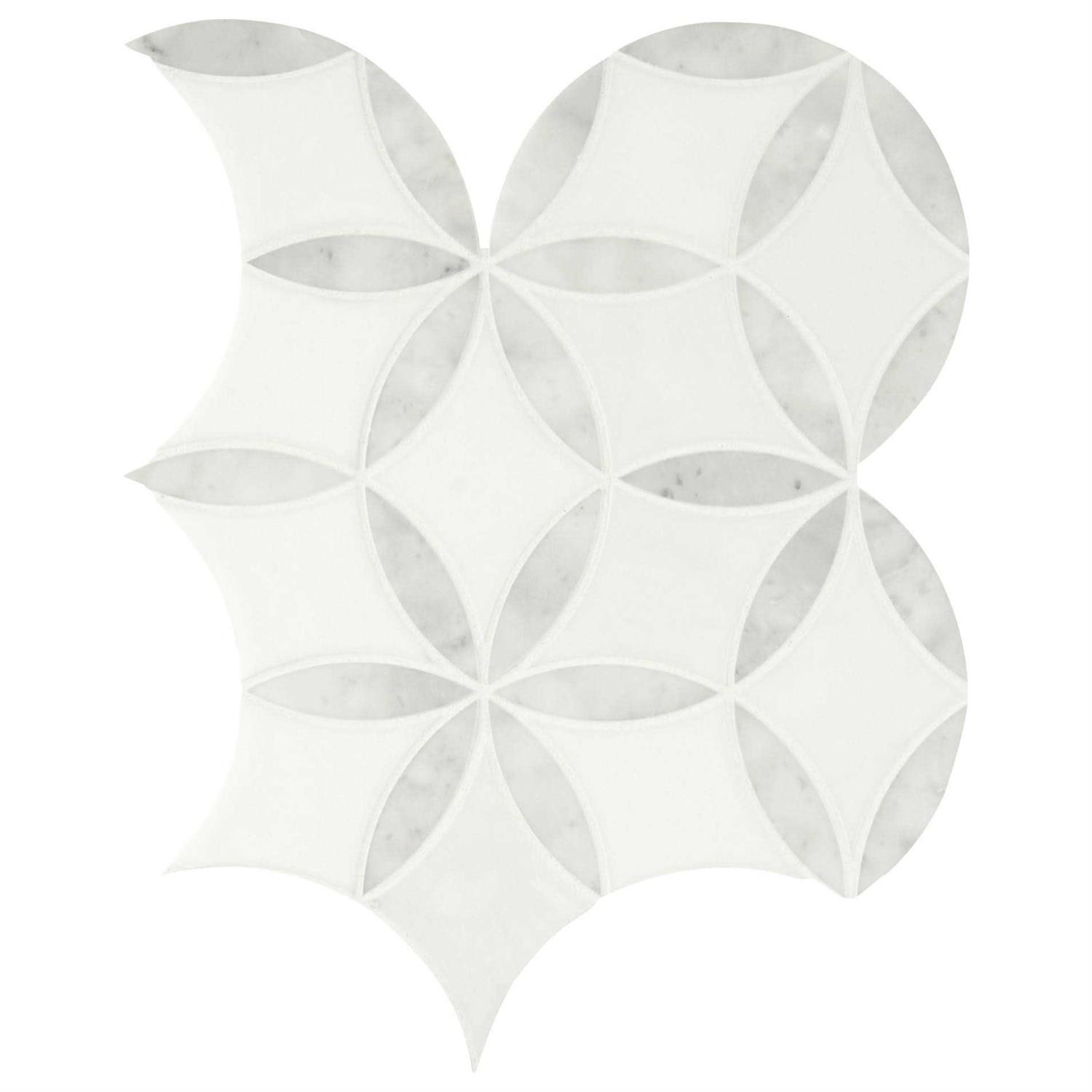 MSI Indigo 8 in. x 8 in. Glazed Porcelain Floor and Wall Tile - Inhomebuy