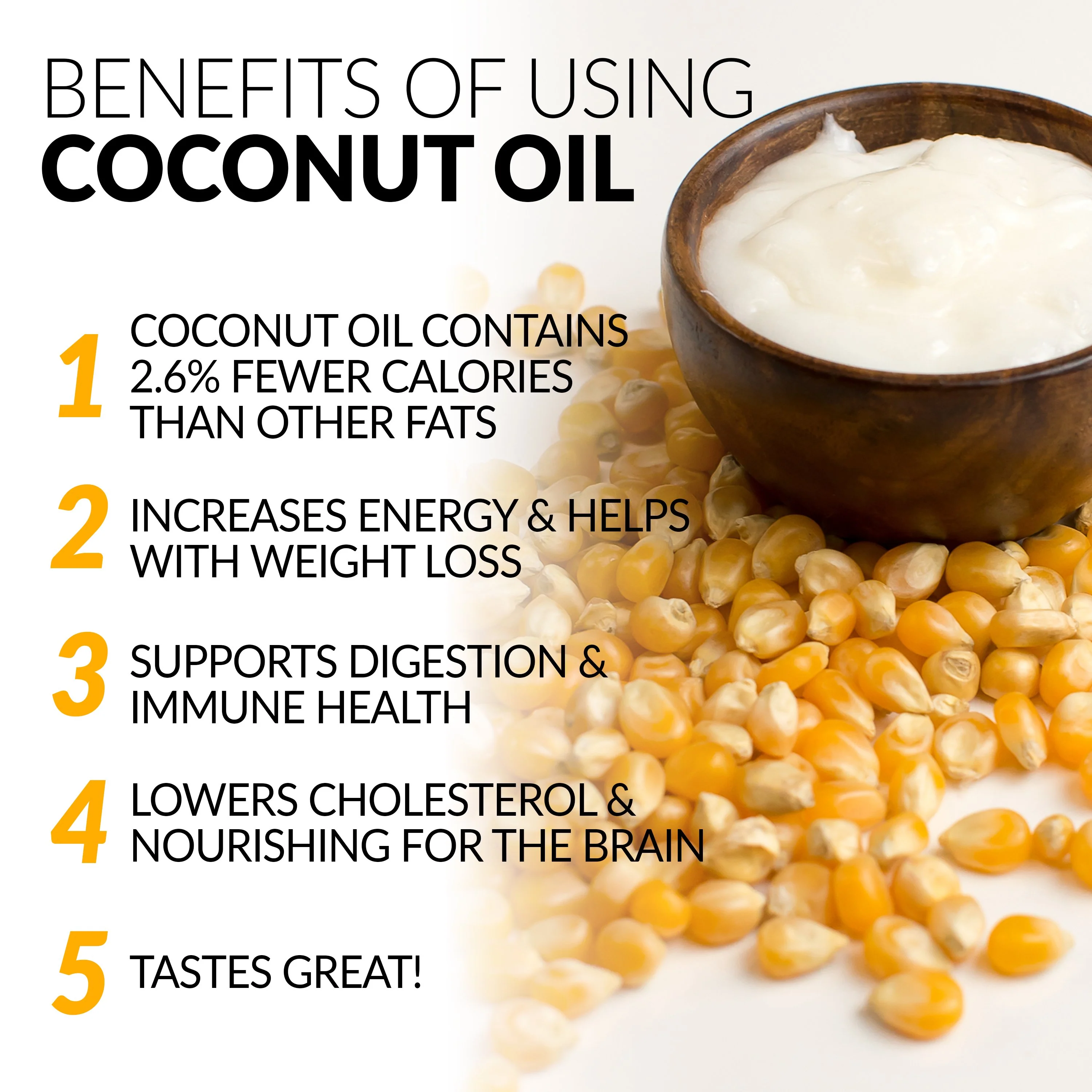 Best Tasting Premium 8-Ounce Popcorn, Oil & Seasoning Salt All-In-One Packs - 24 Count - Inhomebuy