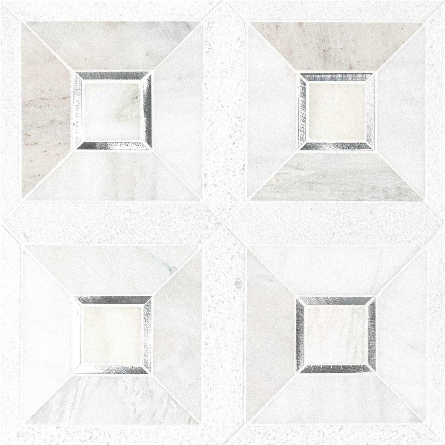 MSI Verona Pattern 11.85 in. x 11.85 Multi-Surface Mesh-Mounted Mosaic Tile - Inhomebuy