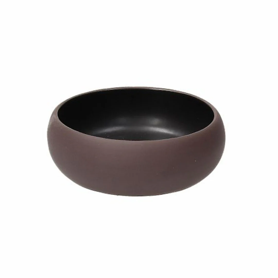 Elipse Moca Black Teal Fruit Bowl 12cm - Inhomebuy