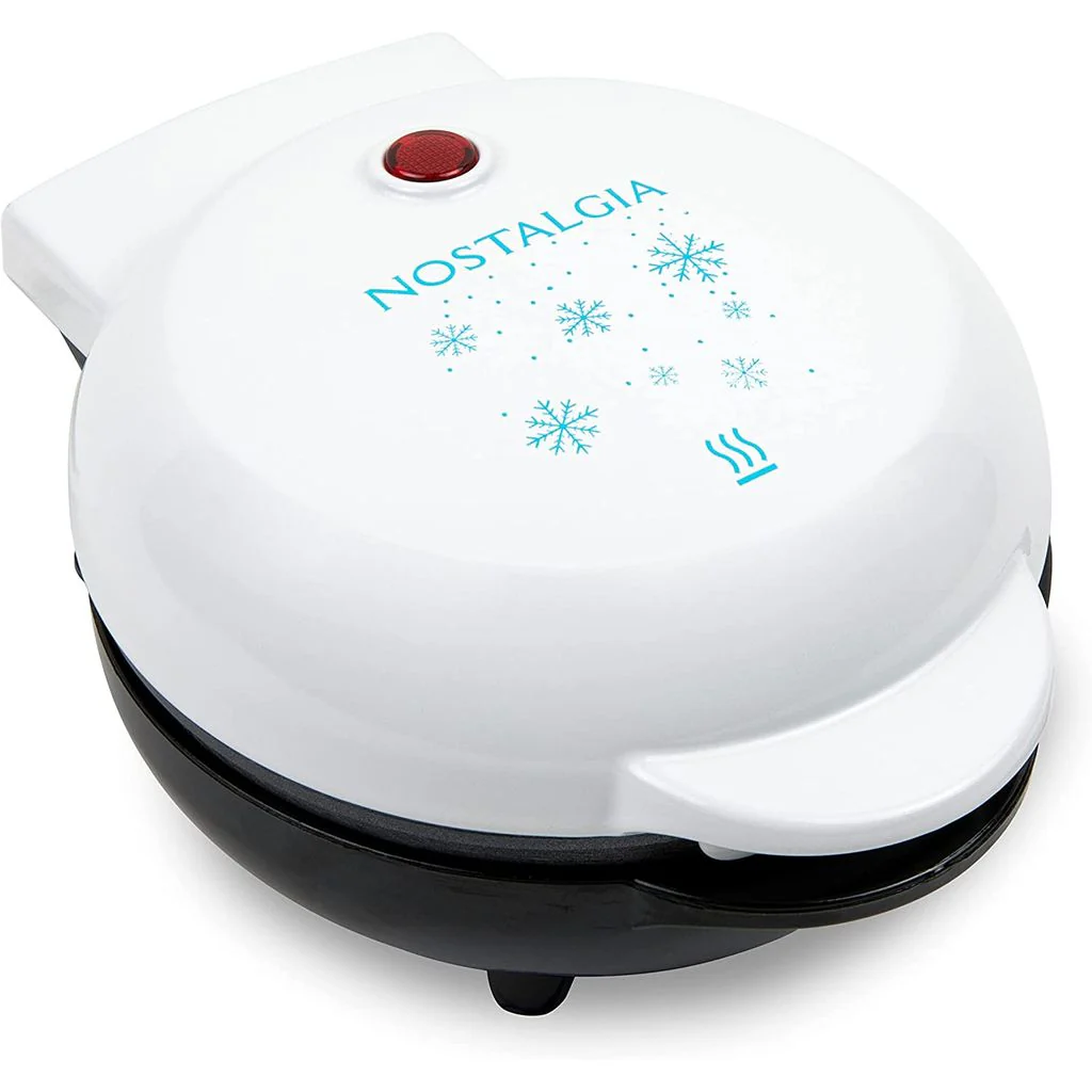 MyMini Personal Electric Snowflake Waffle Maker - Inhomebuy