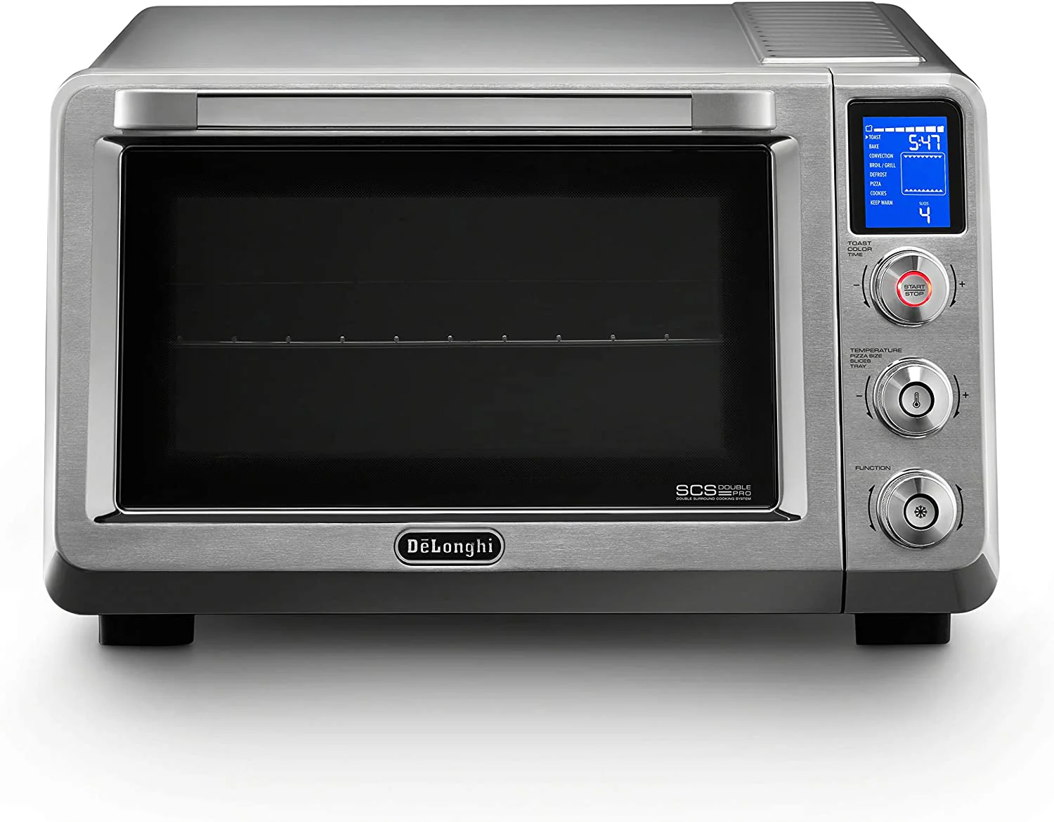 DeLonghi Livenza Convection Oven, 0.8 cu.ft, digital controls, s/s | EO241150M - Inhomebuy