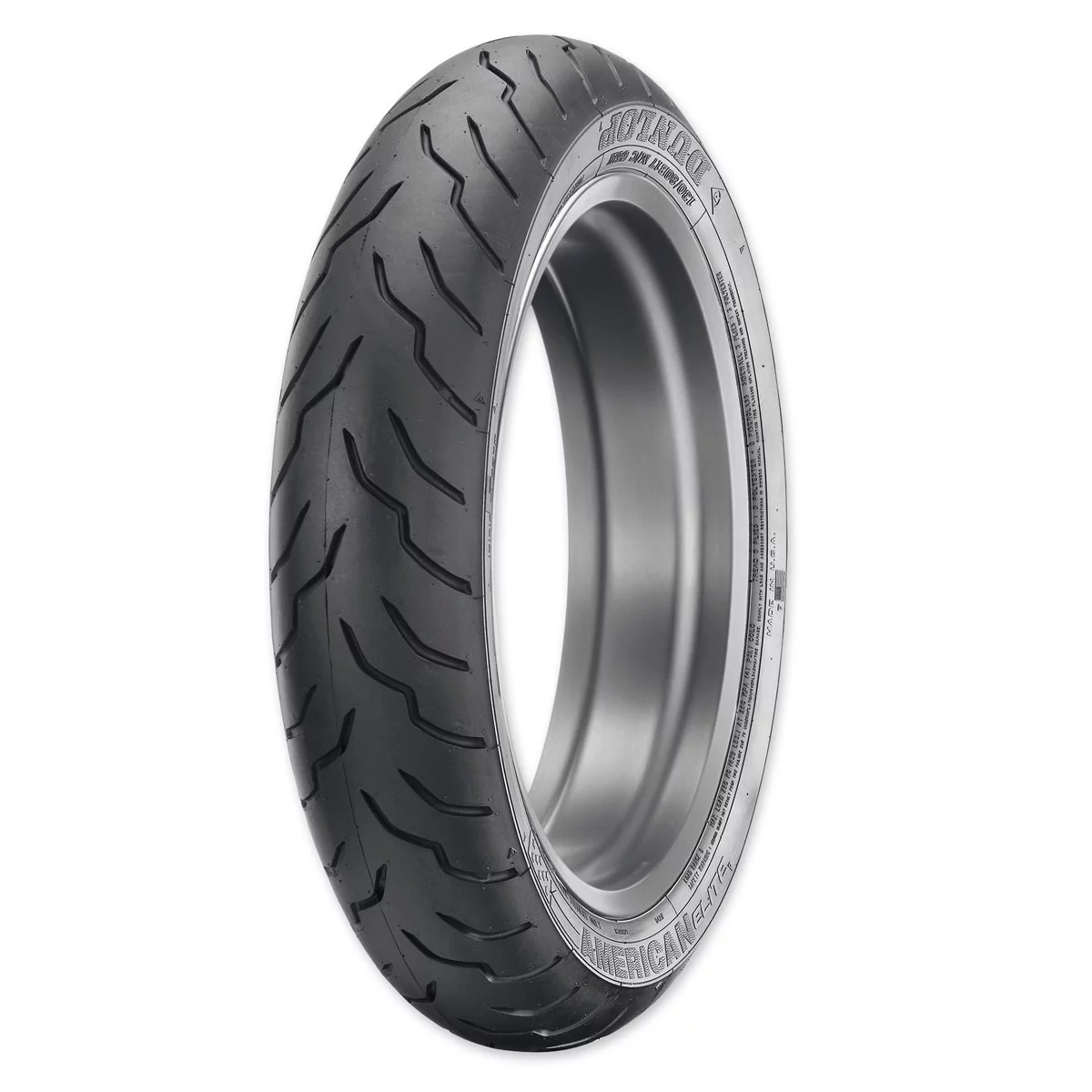 Dunlop American Elite Front Motorcycle Tire 130/80B-17 (65H) Black Wall - Inhomebuy