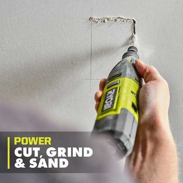 RYOBI 10 in. Sliding Miter Saw with LED and Miter Saw Stand with Tool-Less Height Adjustment - Inhomebuy