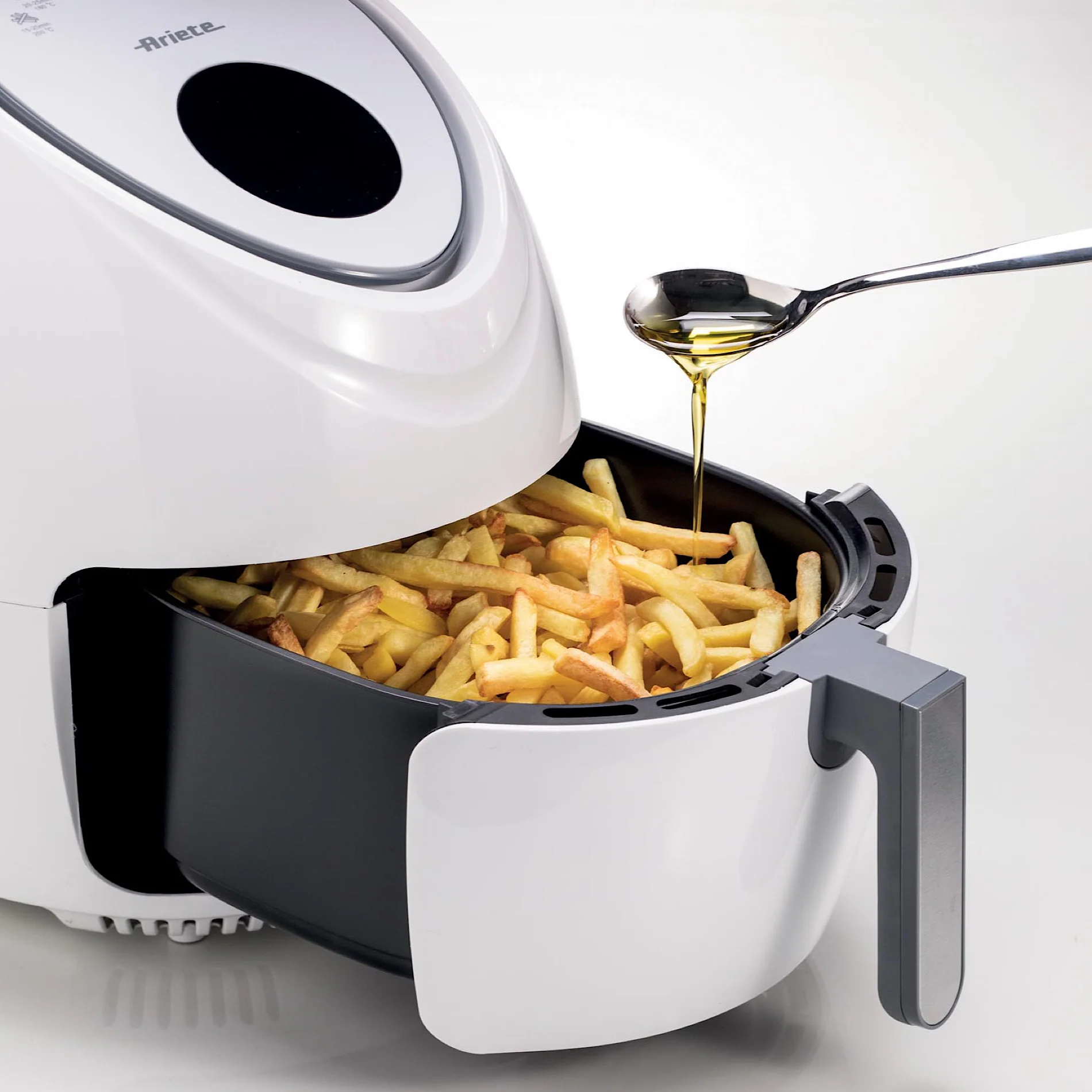 Air Fryer XXL 5,5L 1800W White - Inhomebuy