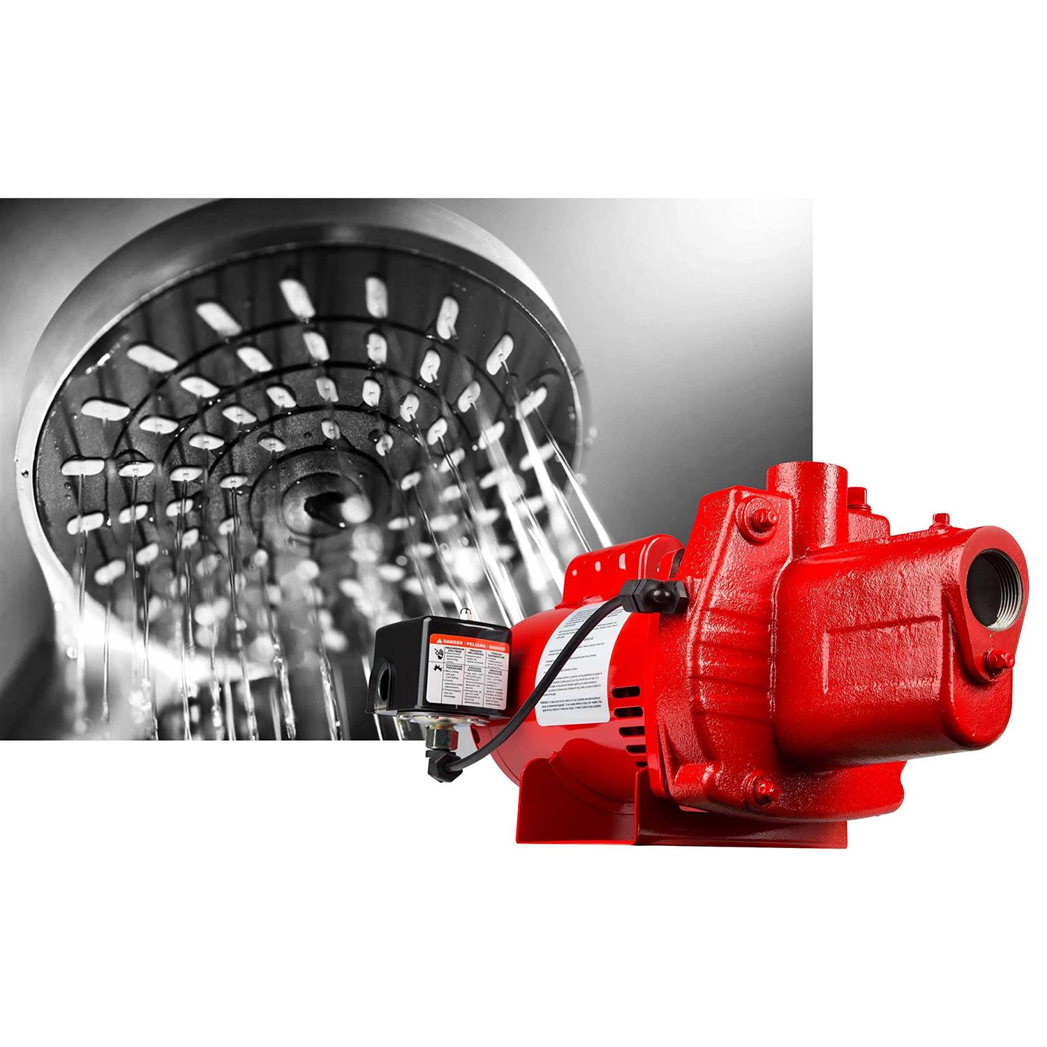 Red Lion 602207 Premium Cast Iron Shallow Well Jet Pump - Inhomebuy