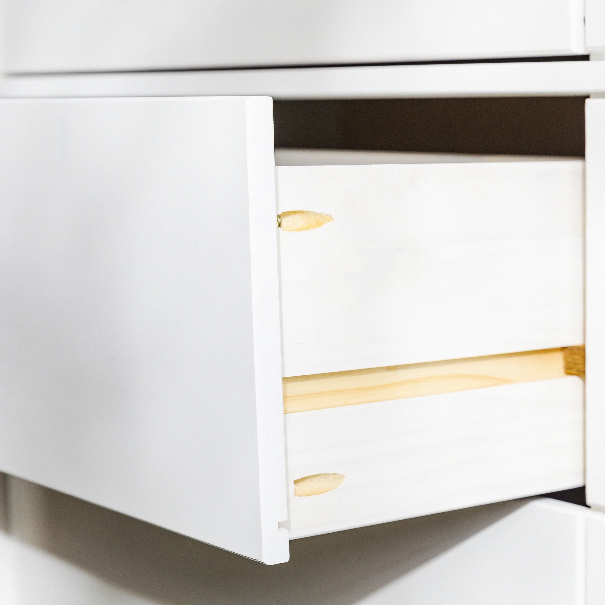 Walker Edison Sonoma 6-Drawer Solid Wood Caramel Dresser - Inhomebuy