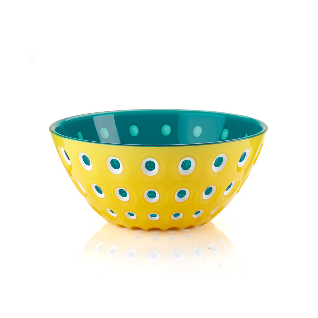 Bowl cm 25 LE MURRINE Pink/ White/ Mediterranean Blue - Inhomebuy