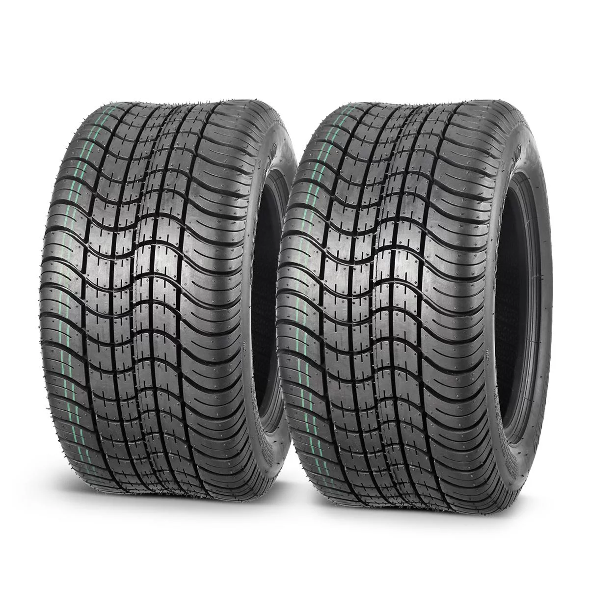 MaxAuto 2Pcs 205/50-10 Golf Cart Tires 4PR Tubeless - Inhomebuy