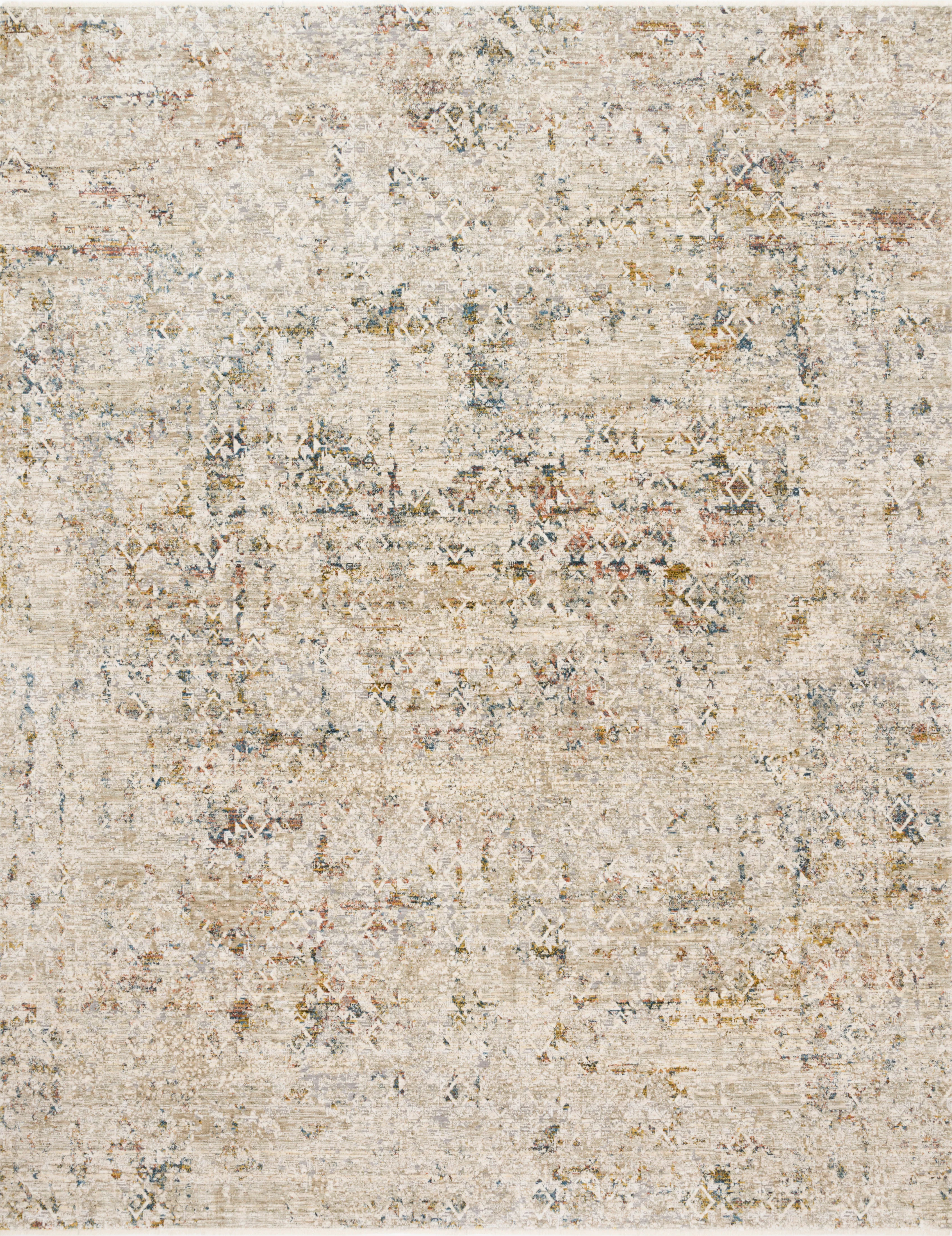 Loloi Rugs Theia Collection Rug in Multi, Natural - 6'7