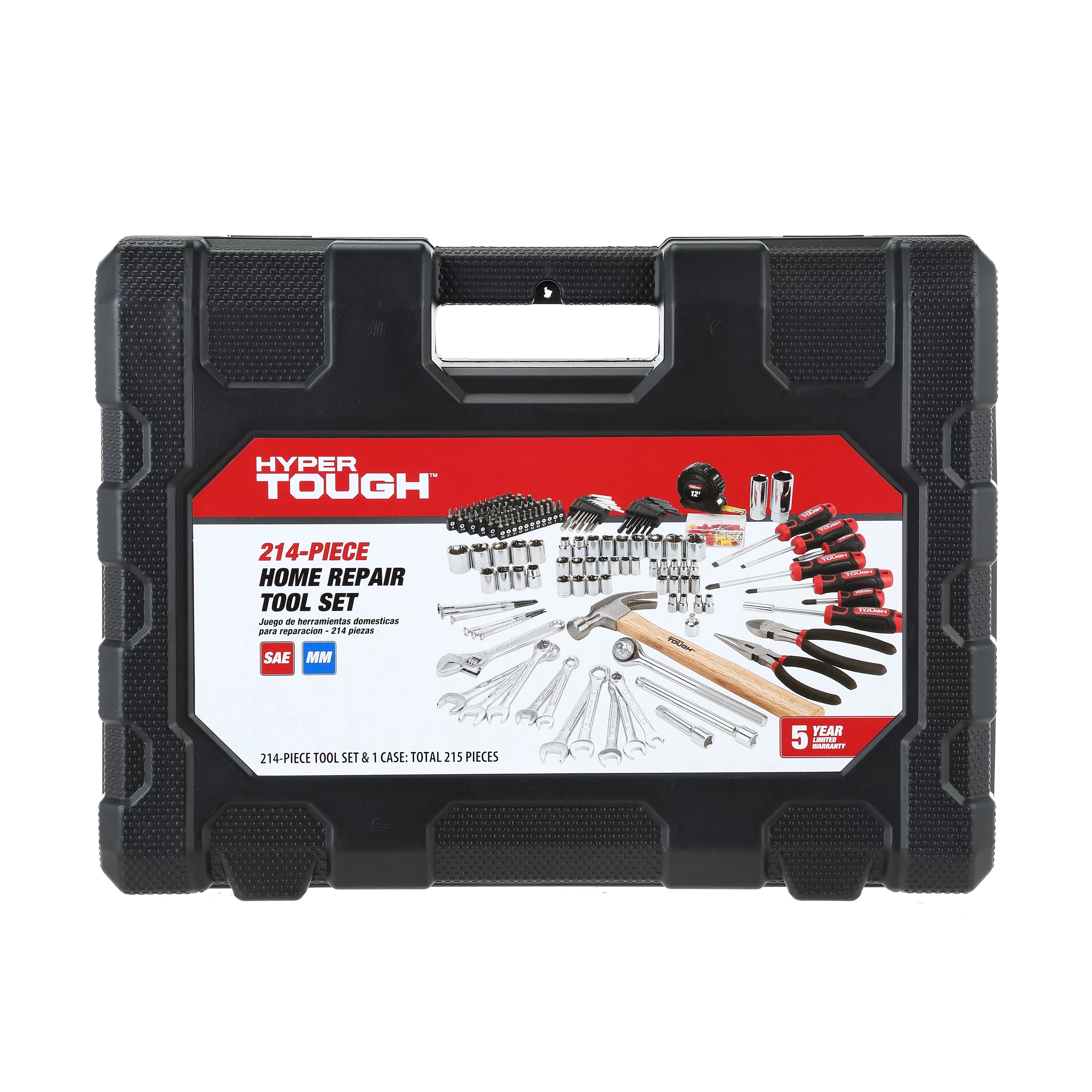 Hyper Tough 215pc Home Tool Set - Inhomebuy