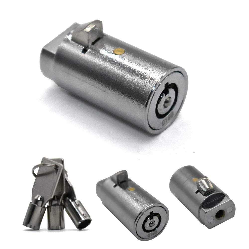 NIANNIAN 2pcs Cabinet Cam Lock Keyed Alike Tool Box Locks 5/8 Cylinder for Truck Pickup Tool Box Vending Machine Drawer Tool Box Mailbox Atm Locks - Inhomebuy