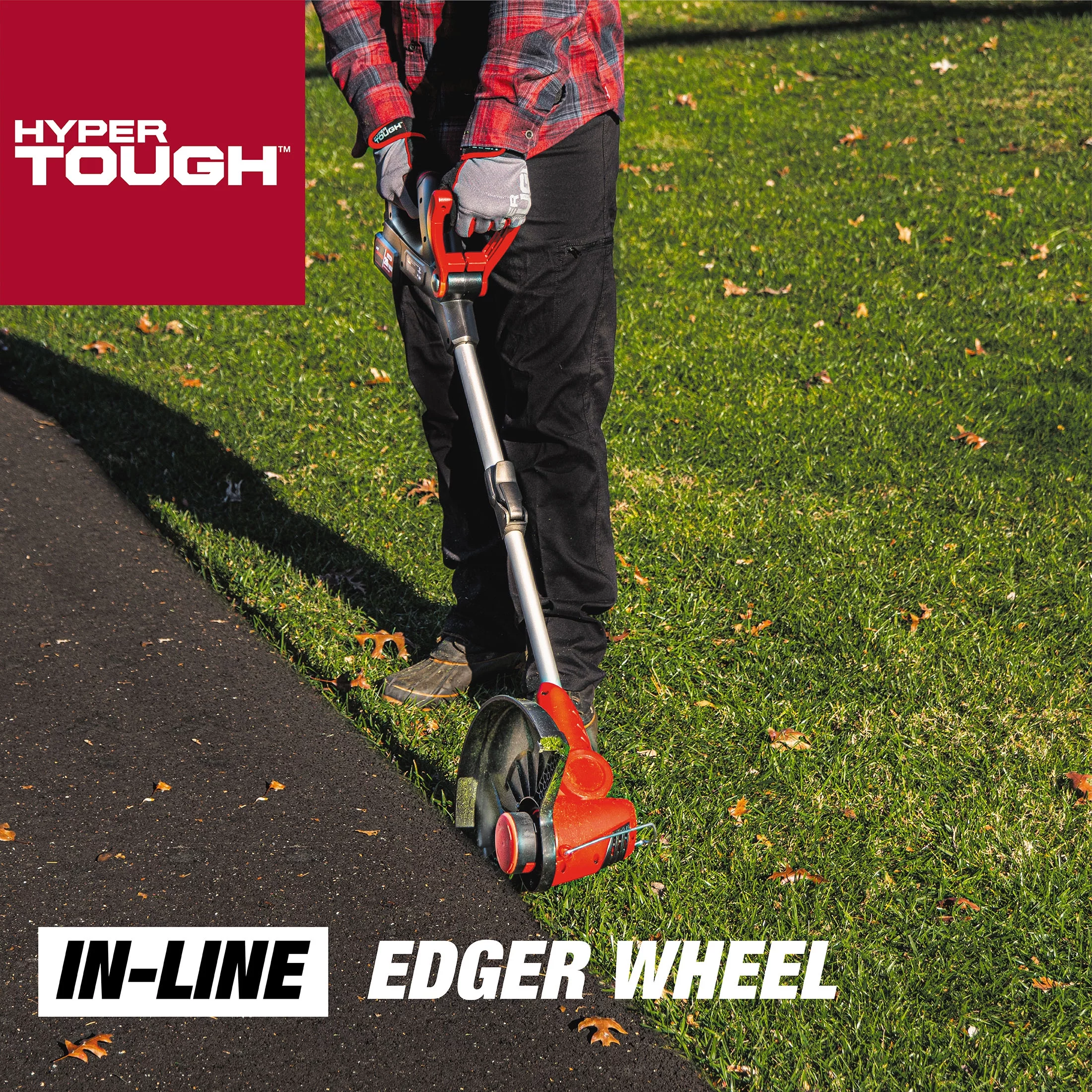 Hyper Tough 20V Max Cordless 13-inch Battery Powered String Trimmer, HT22-401-03-05 - Inhomebuy