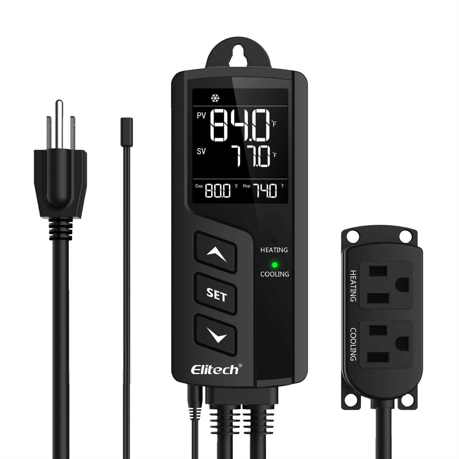 Elitech RC-5+ Reusable USB Temperature Data Logger with Auto PDF Report - Inhomebuy