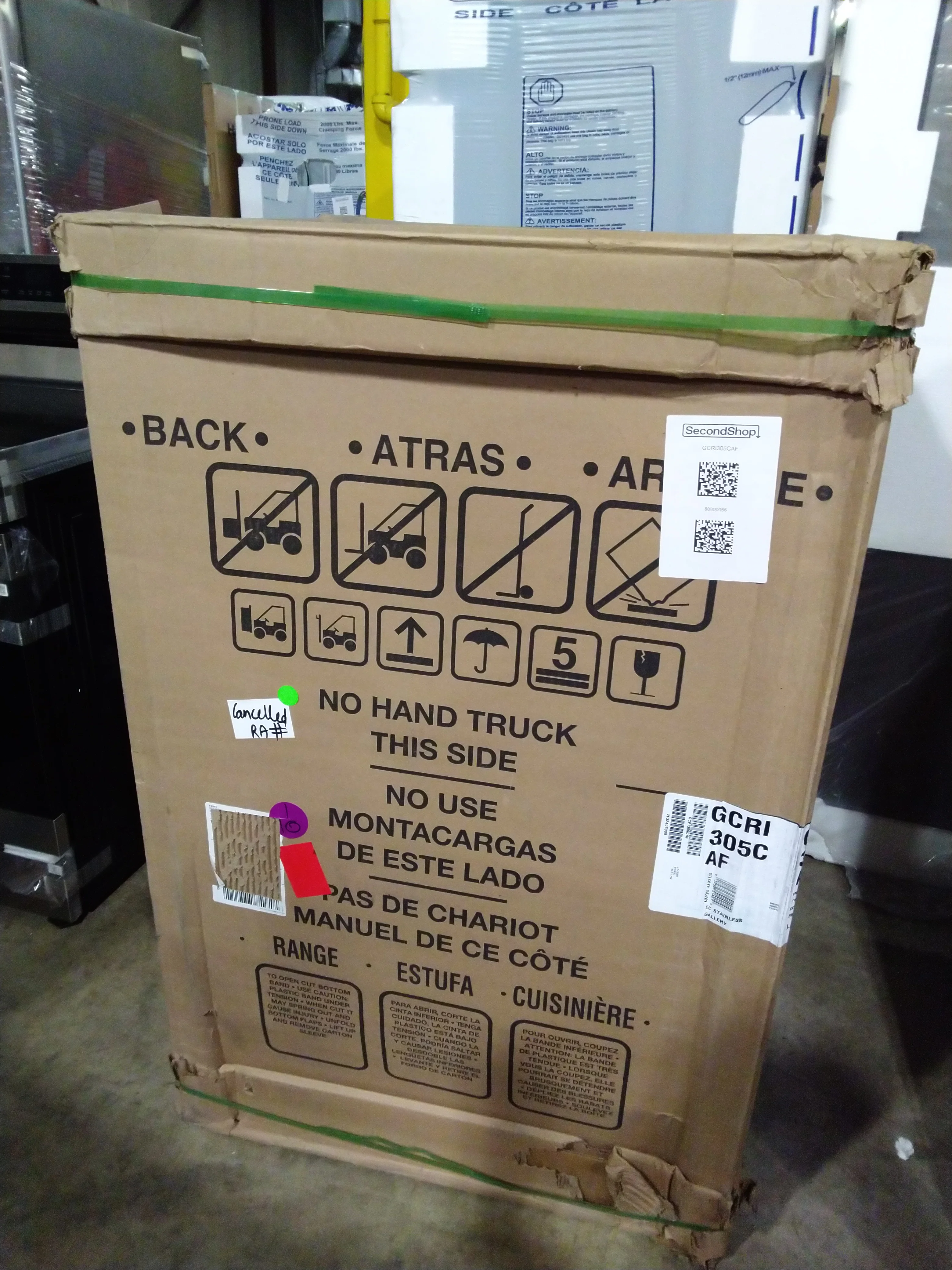 Frigidaire Gallery induction stove 30�?- GCRI305CAF - Inhomebuy