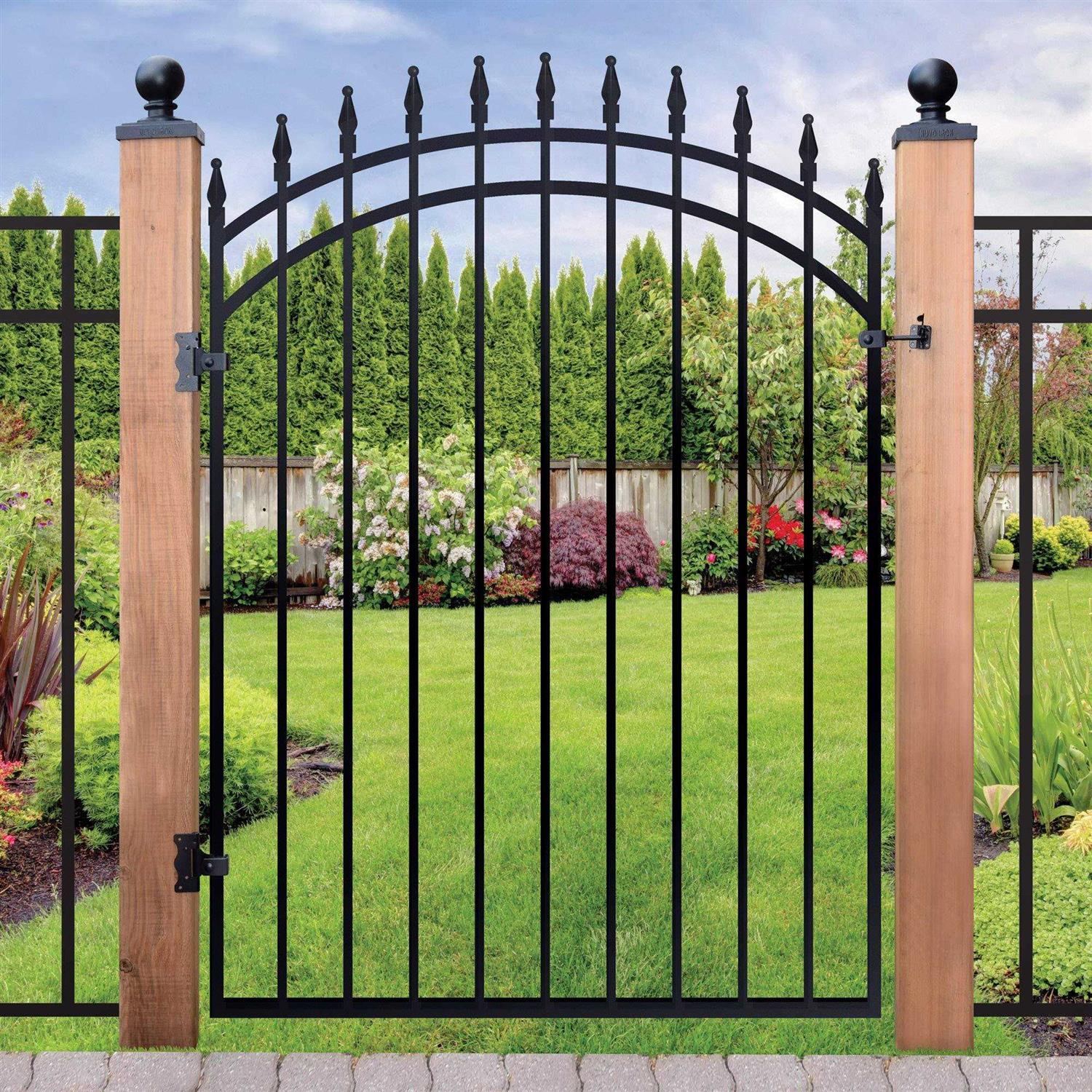Nuvo Iron Decorative Insert for Fencing Gates - Inhomebuy