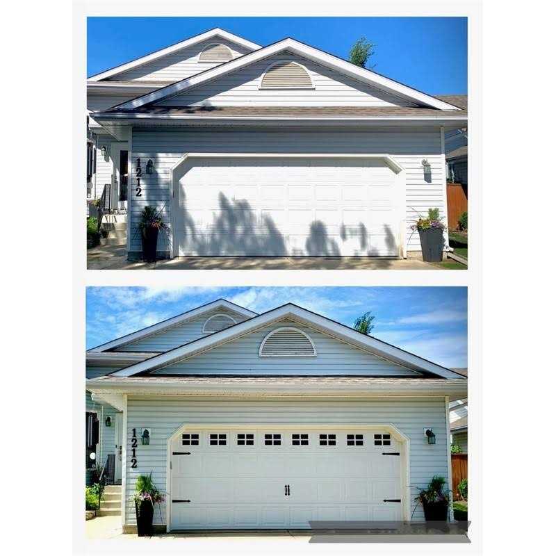 Yurroad 2 Car Garage Kits 32 Pcs Household Easy Installation Magnetic Windows Panels For Car Garage Door Panes Fake Faux Magnetic Windows Decorative - Inhomebuy