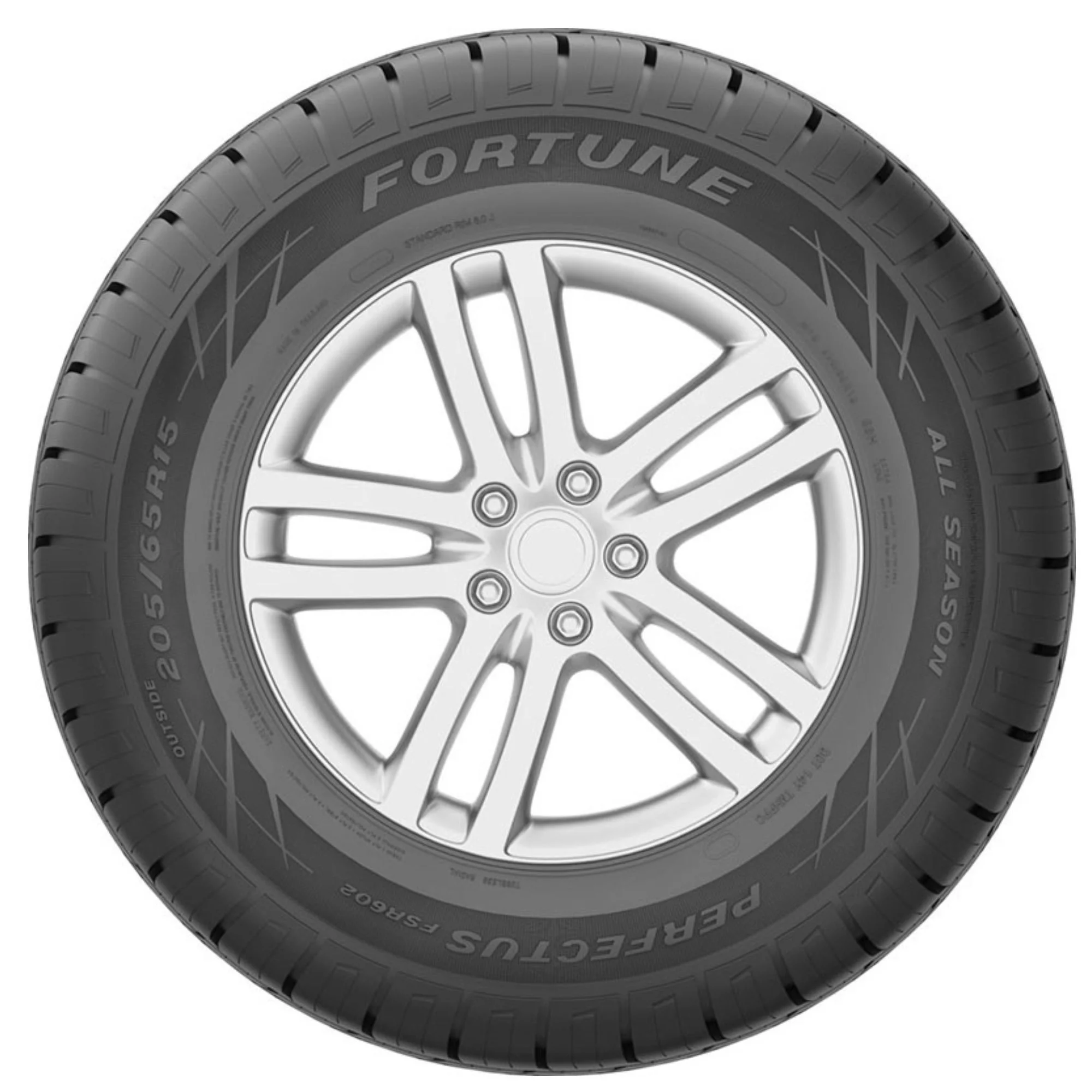 Fortune Perfectus FSR602 All Season 205/70R16 97H Passenger Tire - Inhomebuy