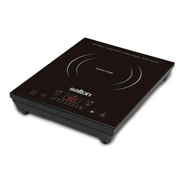 Salton Portable Induction Cooktop |ID1350| 1800W, black - Inhomebuy