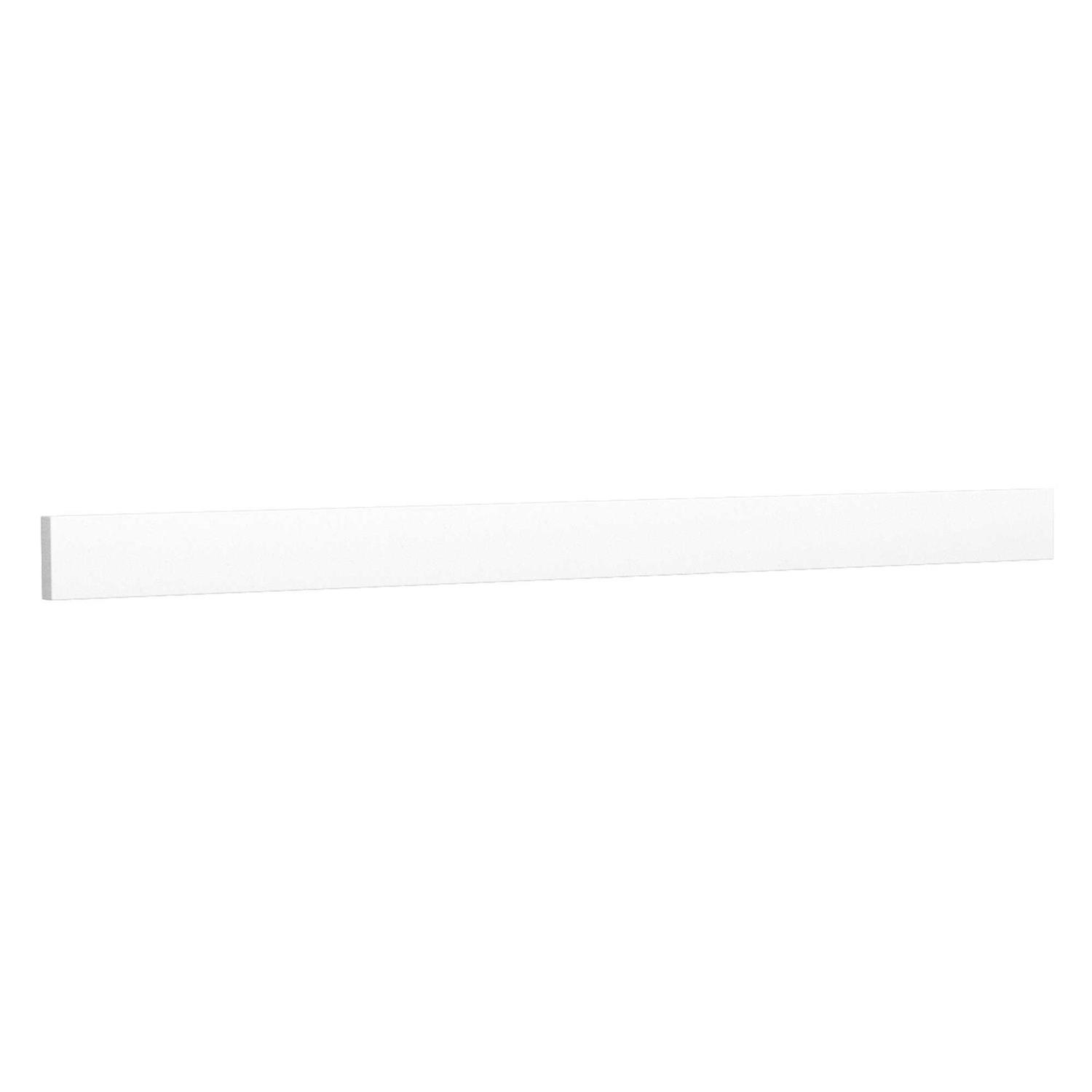 Wyndham Collection 36 in. Cultured Marble Backsplash in White - Inhomebuy